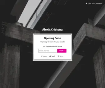 Alexiskristonallc.com(AlexisKristona) Screenshot