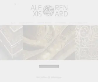 Alexisrenard.com(Islamic Art and Indian Art Alexis Renard gallery) Screenshot