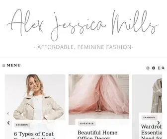 AlexJessicamills.com(Affordable, Feminine Fashion) Screenshot