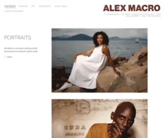 Alexmacro.com(Alex Macro photography) Screenshot