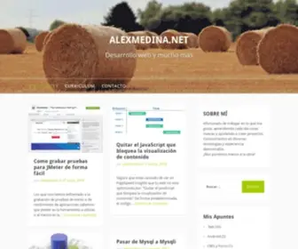Alexmedina.net(Diseño) Screenshot