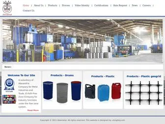 Alexmetal.com(Alexandria Company) Screenshot