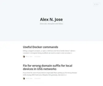 Alexnj.com(Alexnj) Screenshot