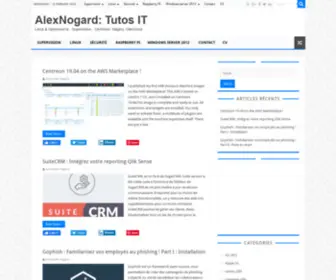 Alexnogard.com(Linux & Opensource) Screenshot