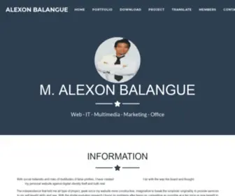 Alexonbalangue.me(TechPocket) Screenshot