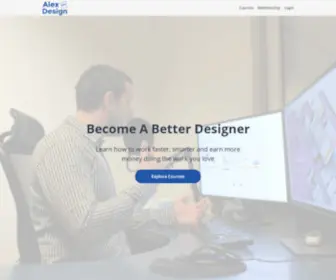 Alexondesign.co(Alex On Design) Screenshot