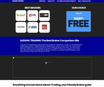 Alexontrading.com(The world of online Brokers) Screenshot