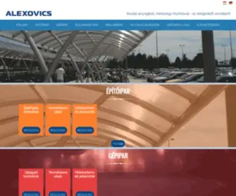 Alexovics.hu(Alexovics Kft) Screenshot