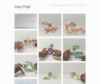 Alexpaik.com(Alex Paik) Screenshot