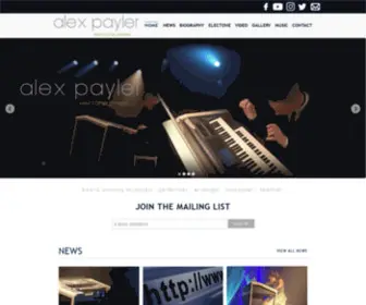 Alexpayler.com(Alex Payler) Screenshot