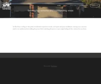 Alexperezsroofing.com(AProofingservices) Screenshot