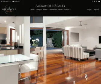 Alexrlty.com(Alexander Realty) Screenshot