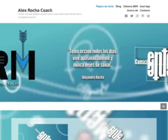 Alexrochacoach.com(Alex Rocha Coach) Screenshot