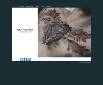Alexrockoff.com(Alex-rockoff-tattoos) Screenshot