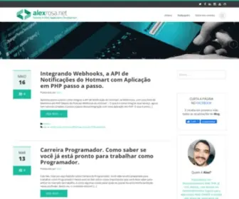 Alexrosa.net(Security in Web Applications Development) Screenshot