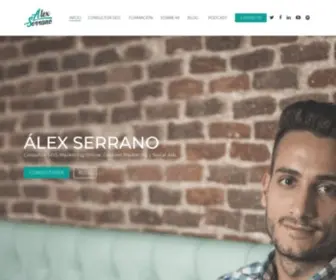 Alexserrano.es(Álex Serrano) Screenshot