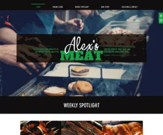 Alexsmeat.com.au(Alex's Meat) Screenshot