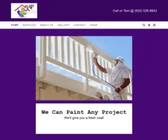 Alexspaintingservices.com(Painting service in USA) Screenshot