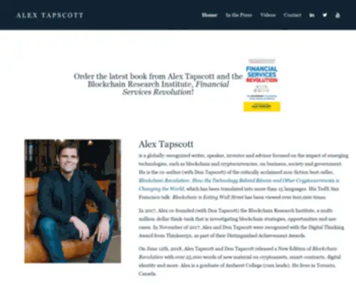 Alextapscott.com(Alextapscott) Screenshot