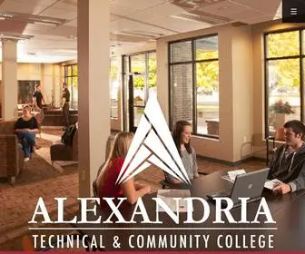 Alextech.edu(Alexandria Technical & Community College) Screenshot