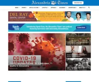 Alextimes.com(Alexandria Times) Screenshot