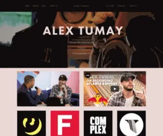 Alextumay.com(Alex Tumay) Screenshot