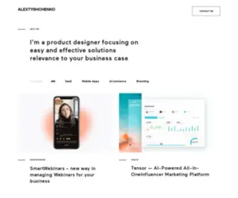 Alextyshchenko.com(Alex Tyshchenko) Screenshot