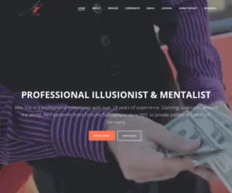 Alexvozmagic.com(Alex Voz Corporate Mentalist) Screenshot