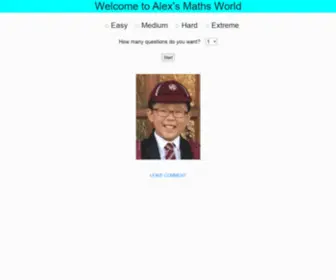 Alexzhu.net(React App) Screenshot