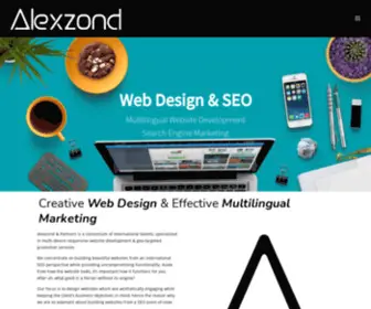 Alexzond.com(Multilingual SEO) Screenshot