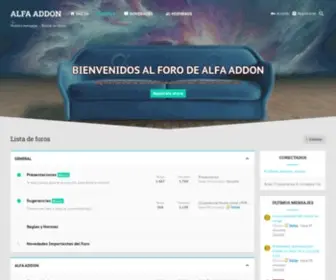 Alfa-Addon.com(Alfa Addon) Screenshot