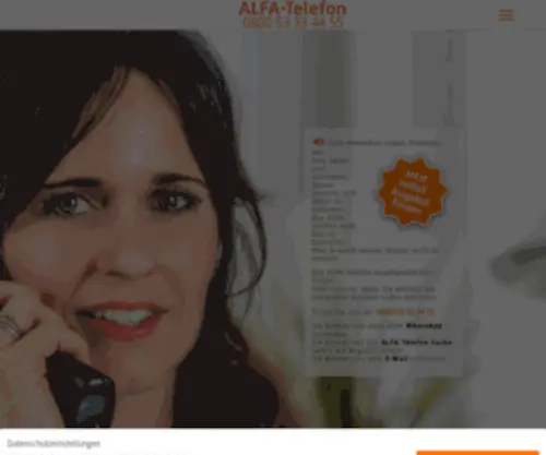 Alfa-Telefon.de(Lesen und Schreiben lernen für Erwachsene) Screenshot