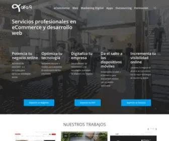 Alfa9.com(Desarrollo de eCommerce Magento) Screenshot