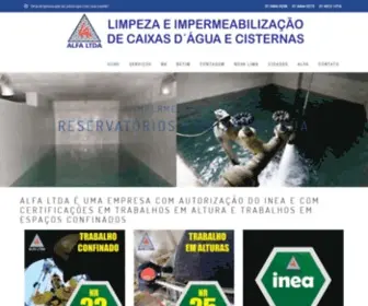 Alfabh.com.br(Limpeza caixa d'água e reservatório) Screenshot