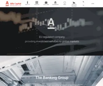Alfacapital.com.cy(Alfa Capital Markets Ltd) Screenshot