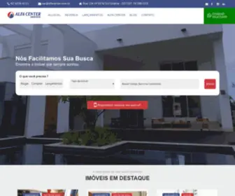 Alfacenter.com.br(Alfa Center Imóveis) Screenshot