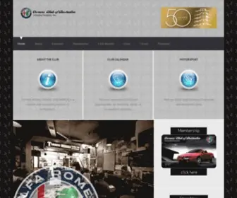 Alfaclubvic.org.au(Alfa Romeo Owners Club Vic) Screenshot