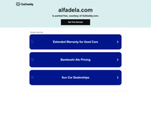 Alfadela.com(شركة) Screenshot