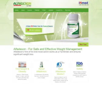Alfadexon.com(For Safe and Effective Weight Management) Screenshot