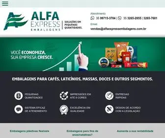 Alfaexpressembalagens.com.br(Alfa Express) Screenshot