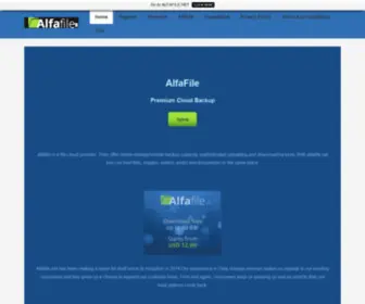 Alfafiles.net(Premium Account) Screenshot
