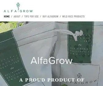 Alfagrow.com(AlfaGrow) Screenshot