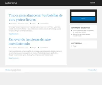 Alfaguia.org(Proyecto GUIA) Screenshot
