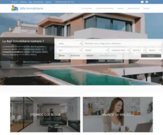 Alfainmo.com(Alfa Inmobiliaria) Screenshot