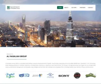 Alfaisaliah.com(Al Faisaliah Group) Screenshot