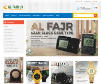 Alfajrtrading.co.uk(Al-Fajr UK) Screenshot