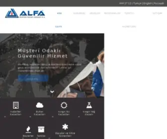 Alfakazan.com.tr(Alfa Kazan) Screenshot