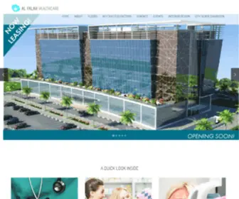 Alfalahhealthcare.com(Al Falah Healthcare) Screenshot