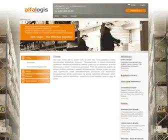 Alfalogis.pl(Firma) Screenshot