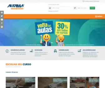 Alfamacursostecnicos.com.br(Alfama Cursos Técnicos) Screenshot